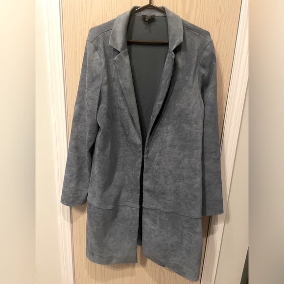 YEST Oversize Blue Blazer - Picture 1 of 4